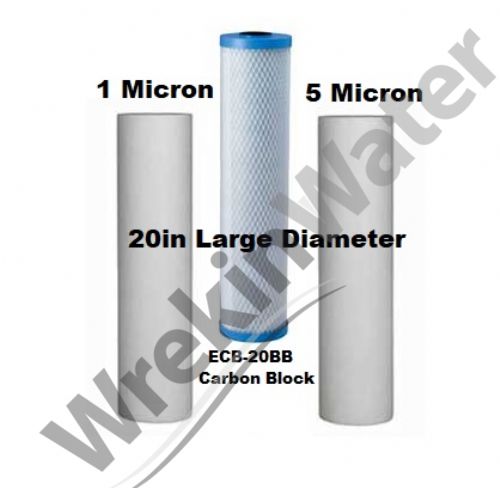 20in Large Diameter Pre-Filter Set (3 Filters) FS20BB-3